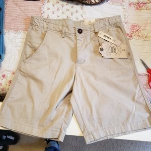 Boys khaki shorts size 10